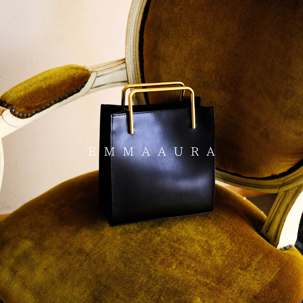 予約商品/🎁プレゼント付き】人気No.1✨ BLACK|gold handle bag 予約商品/🎁プレゼント付き】人気No.1✨ BLACK|gold handle bag