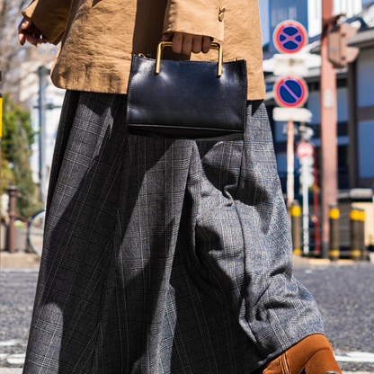 🔔【予約商品】COFFEE｜Wallet gold handle bag