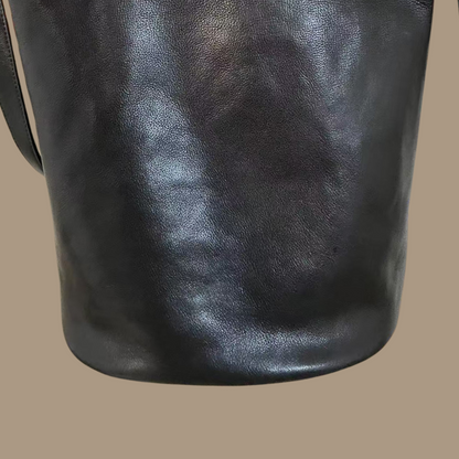 【本革】【予約商品】Large gold handle bag｜ゴールドハンドルラージサイズ