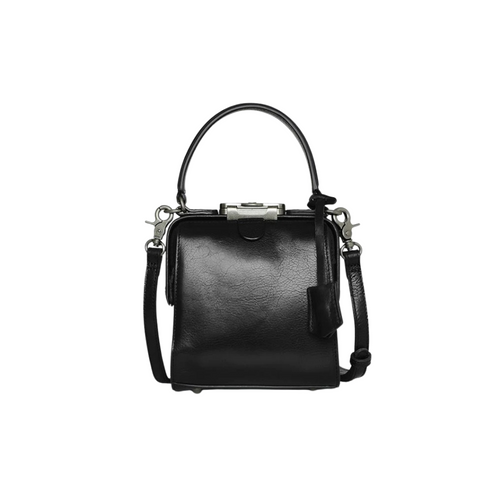 【すぐ届く】Black｜鍵付き 2WAYダレスバッグ