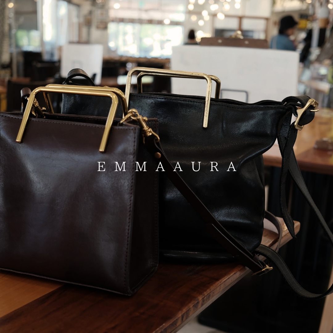 🔔【予約商品】Coffee｜gold handle bag🎁プレゼント付き