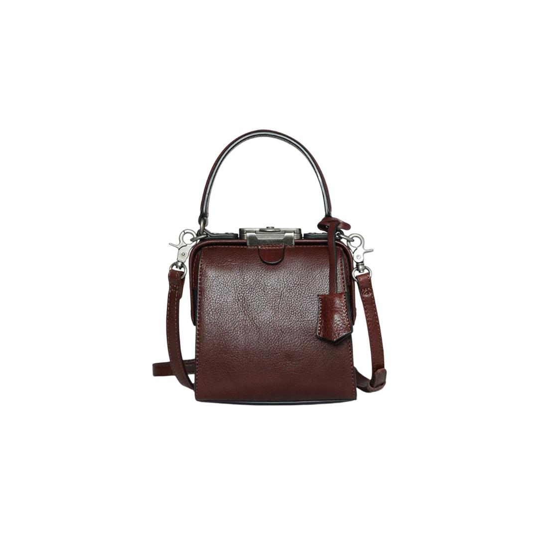【予約商品｜🎁プレゼント付き】RED｜鍵付き 2WAYダレスバッグ