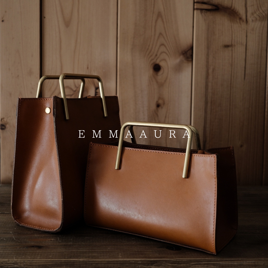 【予約商品｜🎁プレゼント付き】Black｜Wallet gold handle bag
