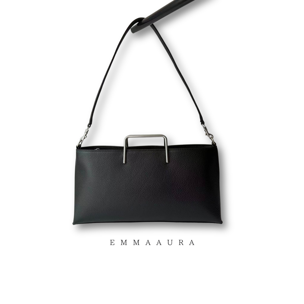 【🔔New】【silver販売スタート予約販売🎁】長〜いバッグ シルバーハンドル