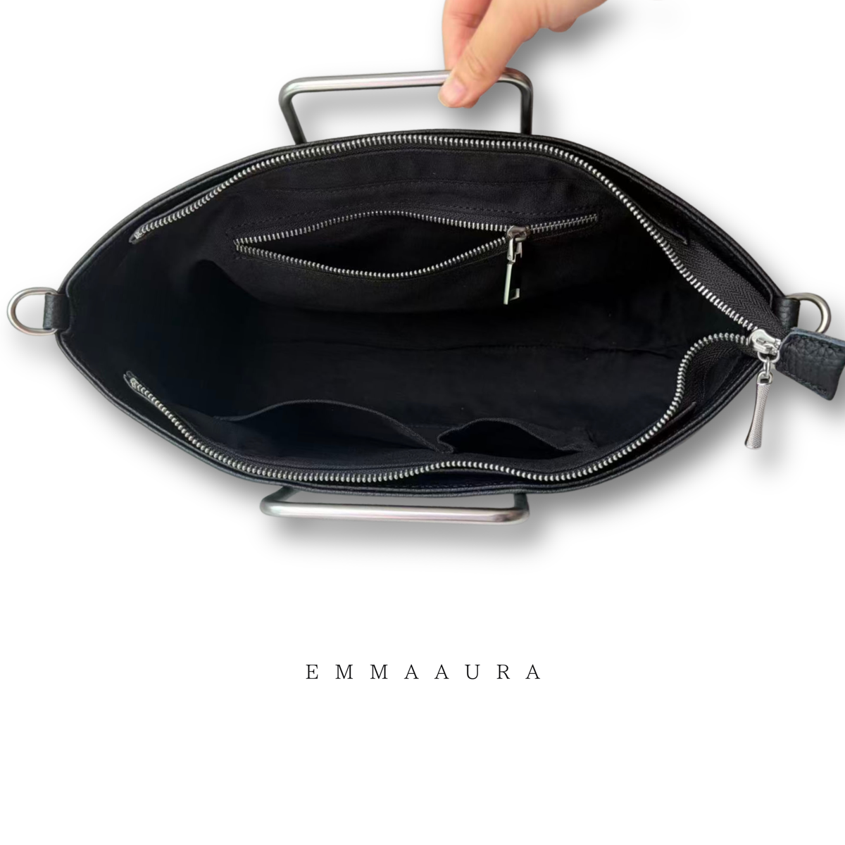 【🔔New】【silver販売スタート予約販売🎁】長〜いバッグ シルバーハンドル