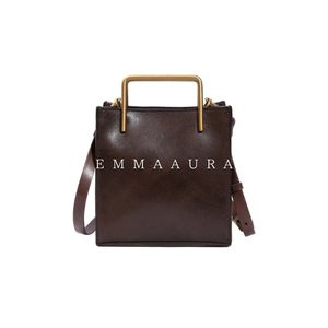🔔【予約商品】Coffee｜gold handle bag🎁プレゼント付き