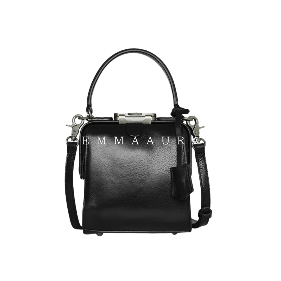 【予約商品｜🎁プレゼント付き】Black｜鍵付き 2WAYダレスバッグ
