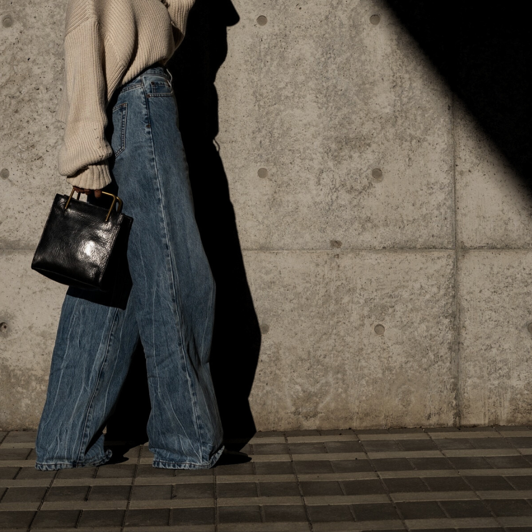 【即日発送】Coffee｜gold handle Bag