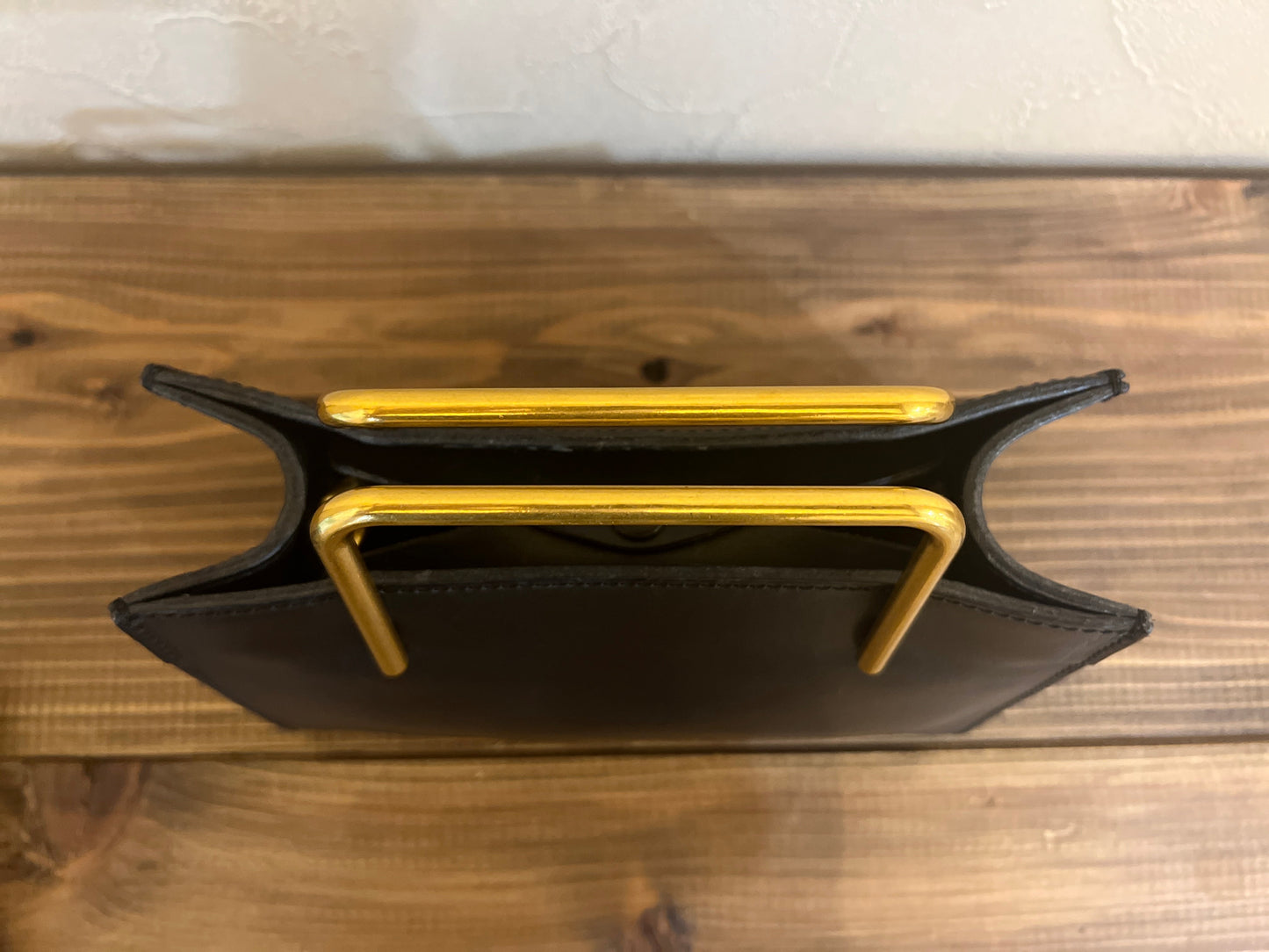 🔔【予約商品】COFFEE｜Wallet gold handle bag