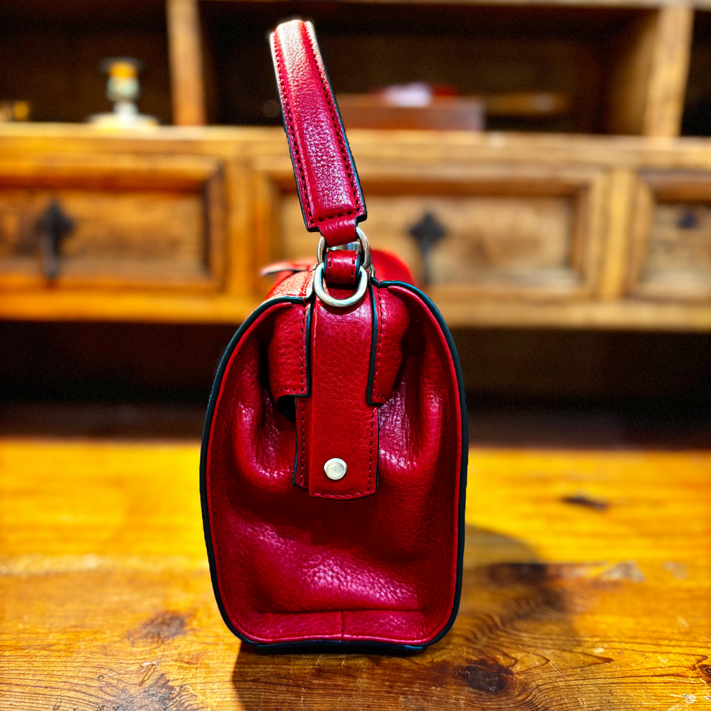 【予約商品｜🎁プレゼント付き】RED｜鍵付き 2WAYダレスバッグ