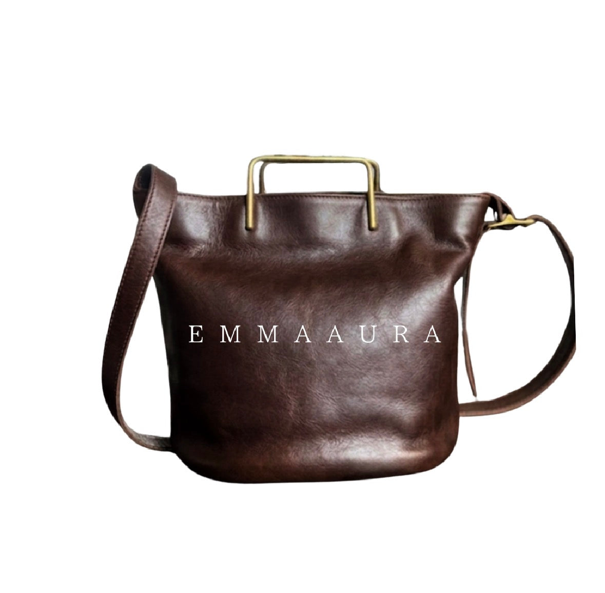 🔔【予約商品｜🎁プレゼント付き】medium gold handle bag｜ゴールドハンドルミディアムサイズ